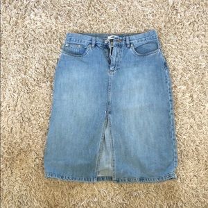 Old Navy Jean Skirt